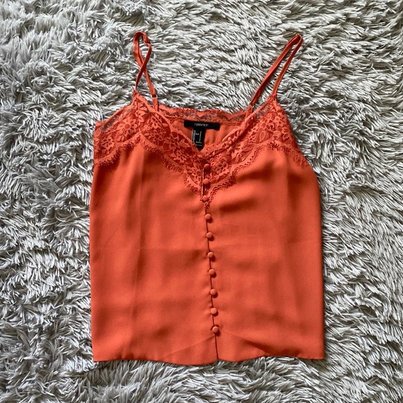 Forever 21 Tops - burnt orange tank top